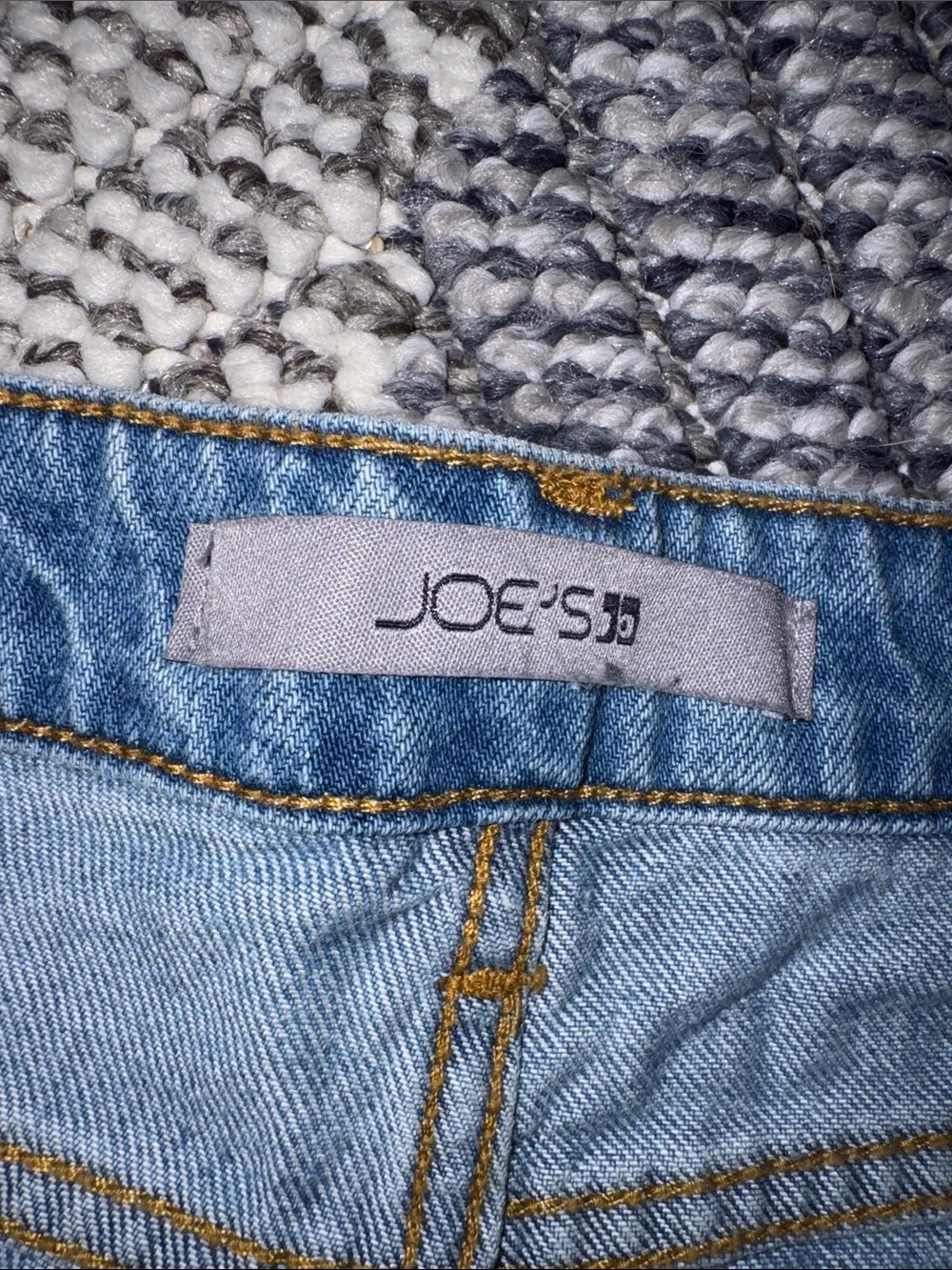 NWOT — Joe's Easy Cutoff Long Denim Shorts in Riga Wash